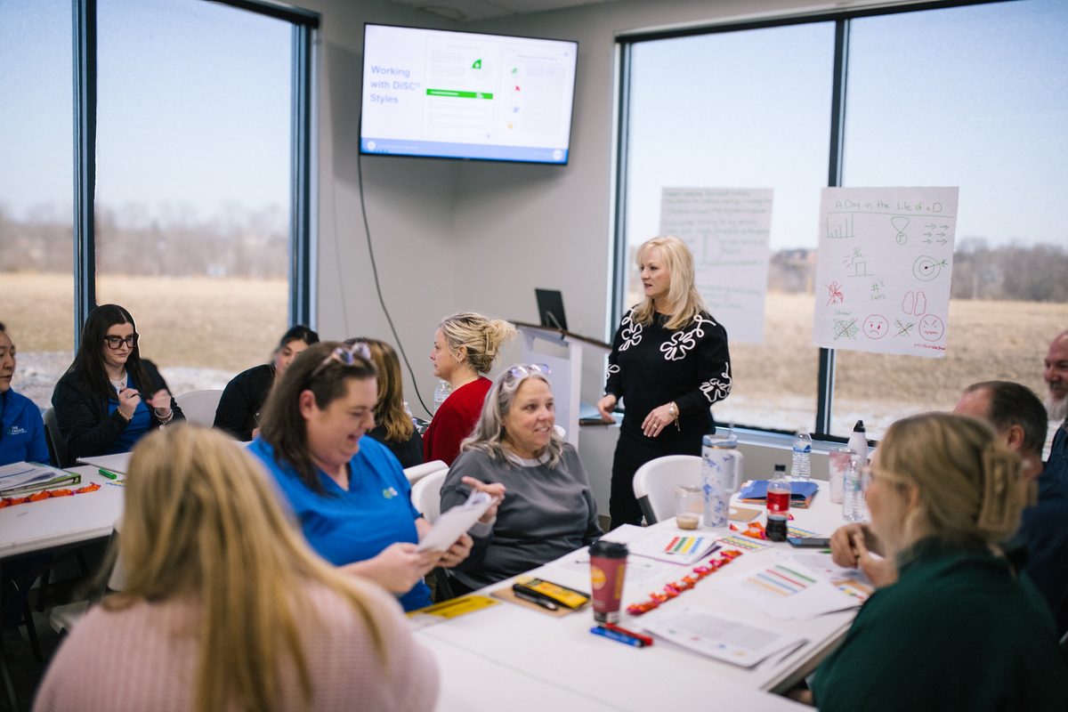 Kellie Jones facilitating a workshop